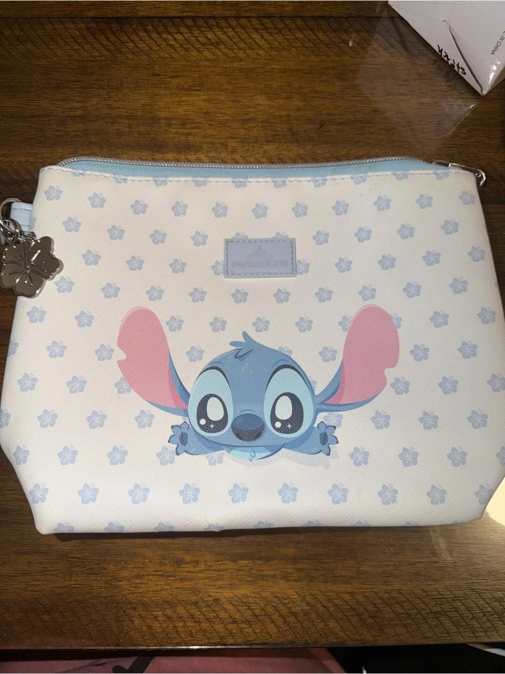 Impressions Stitch cosmetic bag